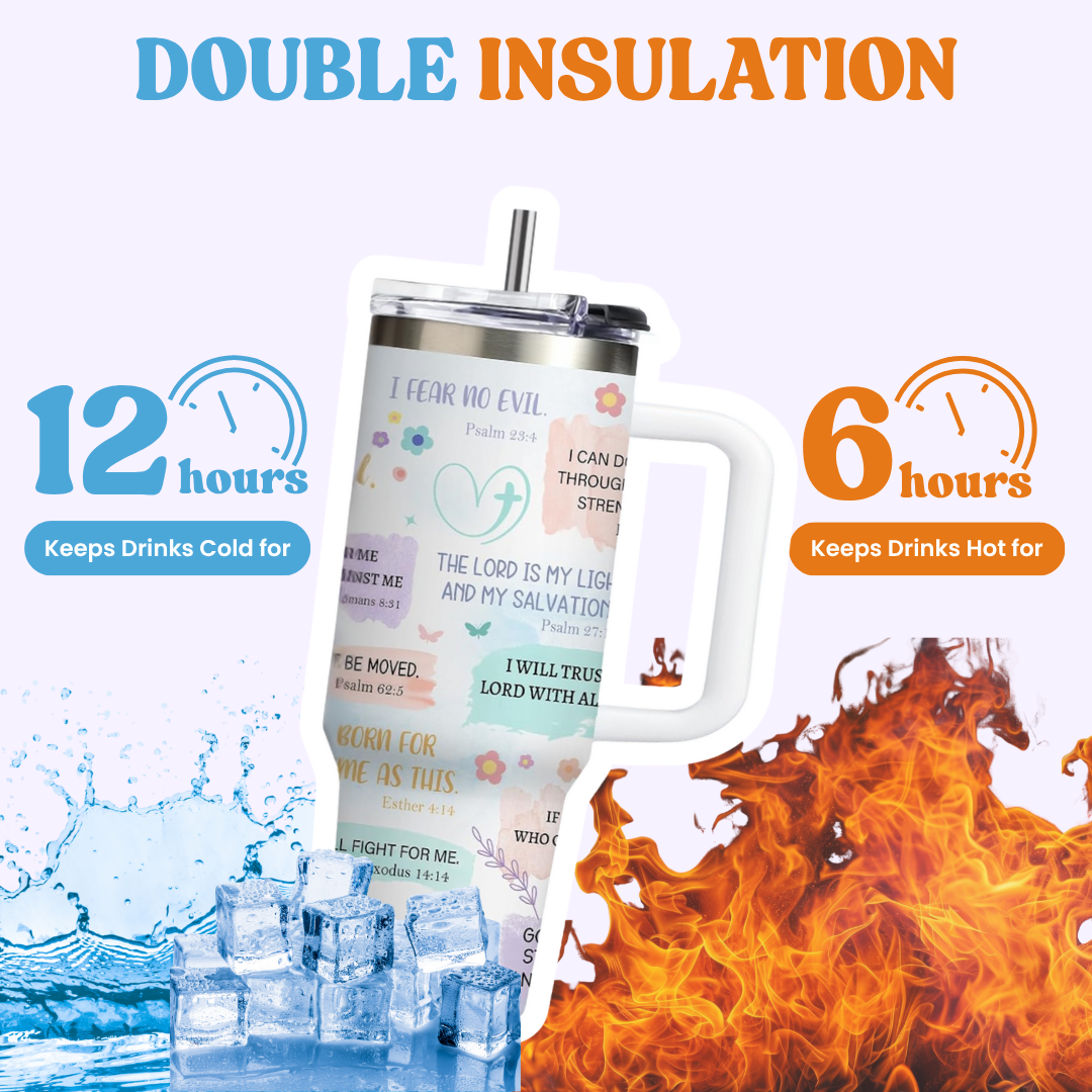 Faithful Bloom Tumbler