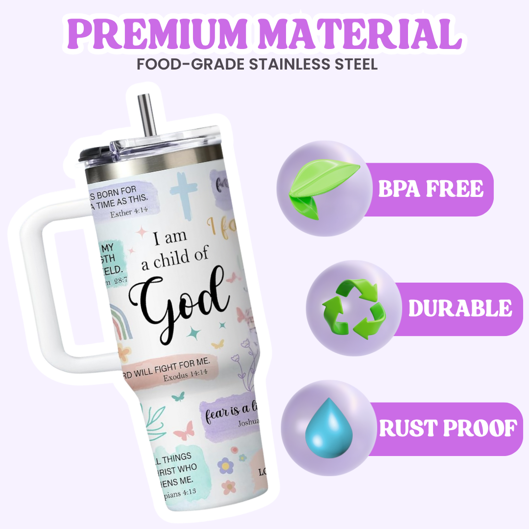 Faithful Bloom Tumbler