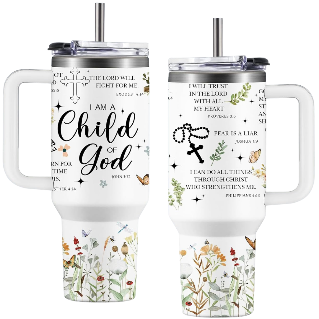 Faithful Bloom Tumbler