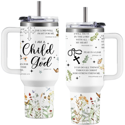 Faithful Bloom Tumbler
