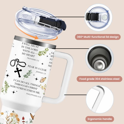 Faithful Bloom Tumbler