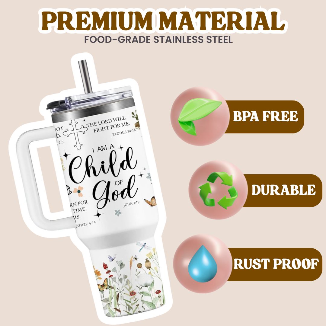 Faithful Bloom Tumbler