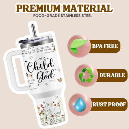 Faithful Bloom Tumbler