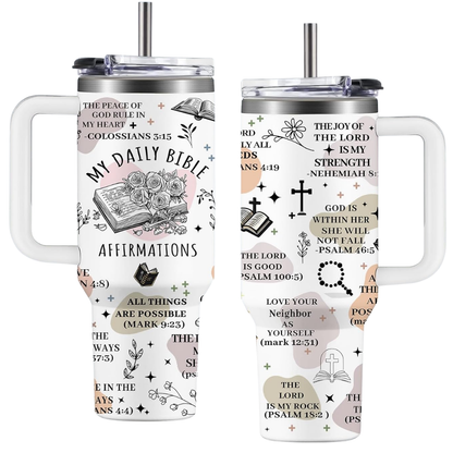 Faithful Bloom Tumbler