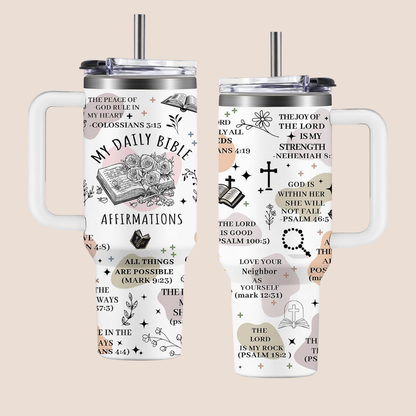 Faithful Bloom Tumbler