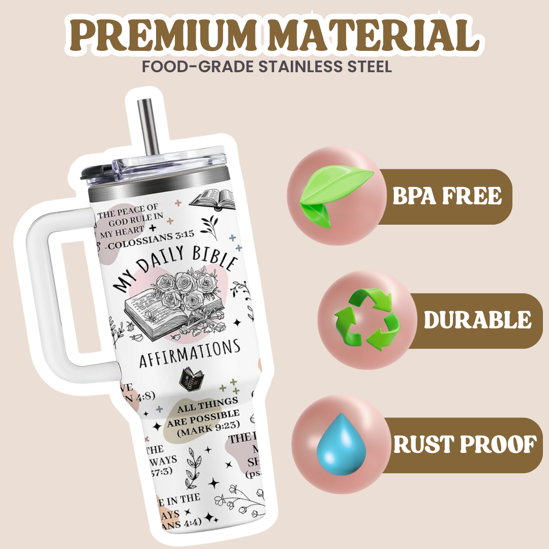 Faithful Bloom Tumbler