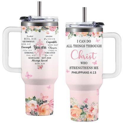 Faithful Bloom Tumbler