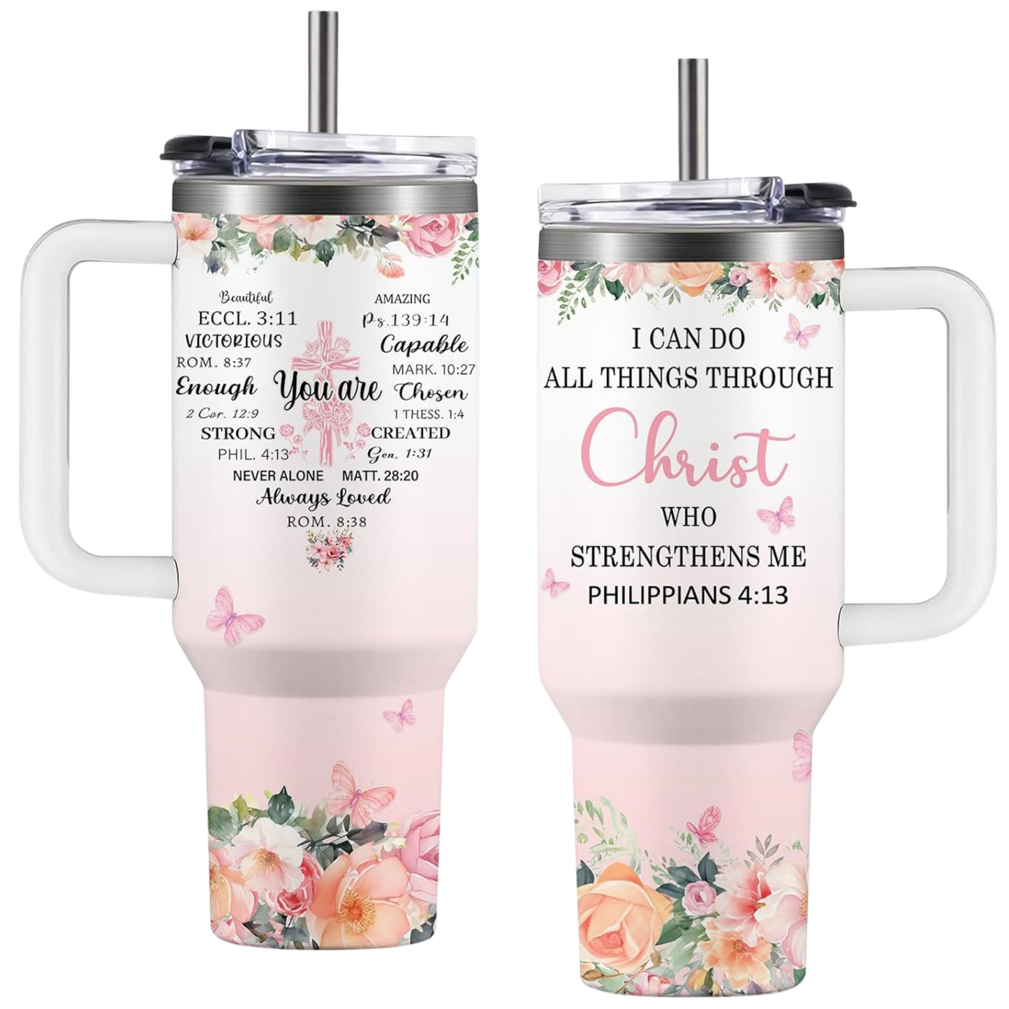 Faithful Bloom Tumbler