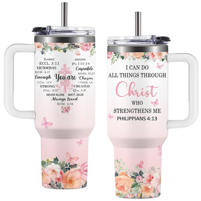Faithful Bloom Tumbler