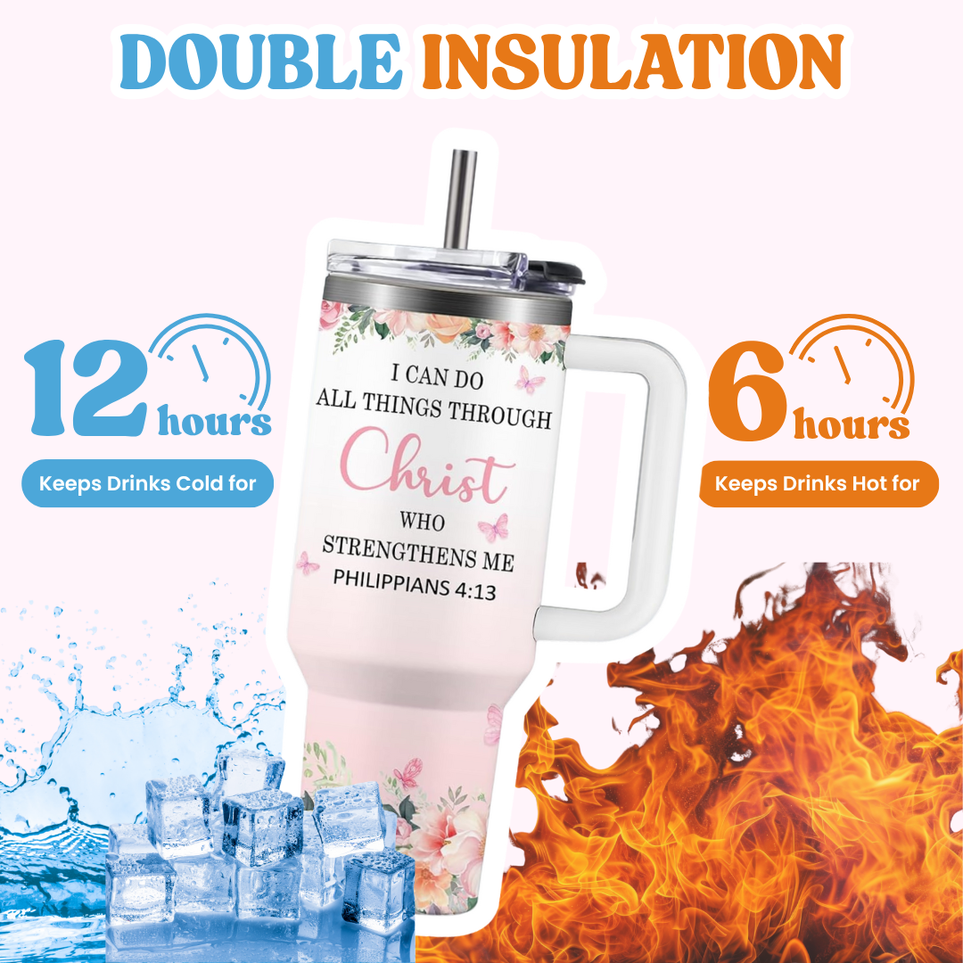 Faithful Bloom Tumbler