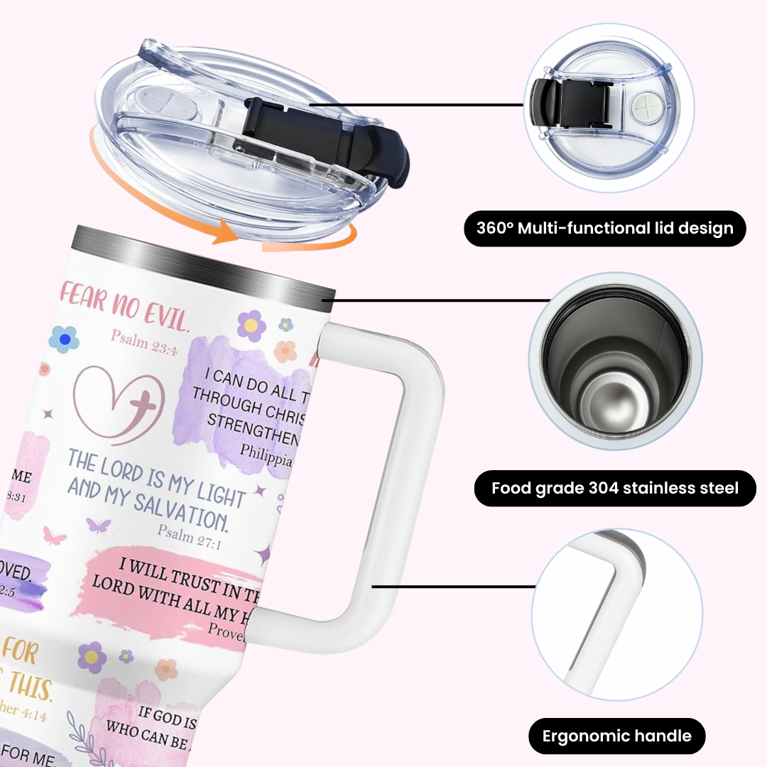 Faithful Bloom Tumbler