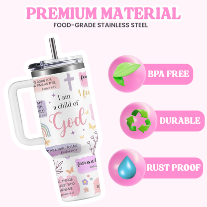 Faithful Bloom Tumbler